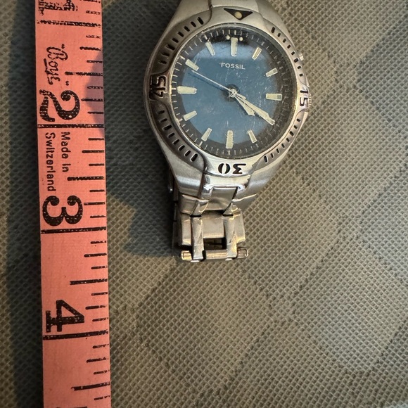 Fossil Silver Men’s Watch - Picture 1 of 4